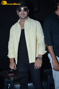 Actors Nikhil Siddharth and Anupama Parameswaran attend the trailer launch of their film Karthikeya 2