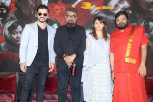 Kashmir Files Press Meet attended by Pallavi Joshi