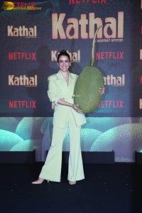 Kathal Trailer Launch attended by Sanya Malhotra, Ekta Kapoor, Rajpal Yadav and others