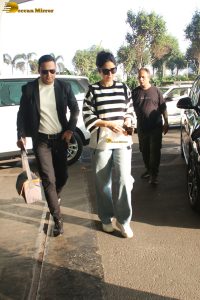 actress katrina kaif stylish looks at mumbai airport