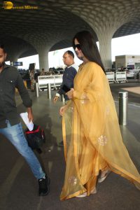 Indian actress katrina kaif gorgeous in a yellow salwar