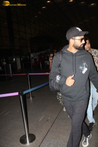 Katrina Kaif and Vicky Kaushal at Mumbai Airport on June 15, 2023