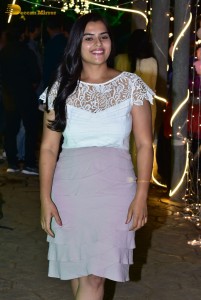 Telugu Actress Kavya Kalyanram attractive looks during a photoshoot