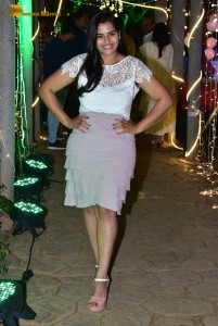 Telugu Actress Kavya Kalyanram attractive looks during a photoshoot