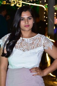 Telugu Actress Kavya Kalyanram attractive looks during a photoshoot