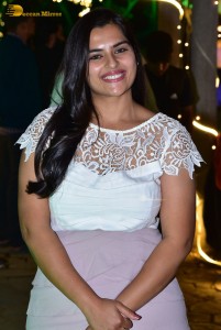 Telugu Actress Kavya Kalyanram attractive looks during a photoshoot