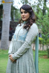 telugu actress kavya thapar in a light blue salwar kameez photoshoot