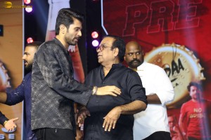 Keedaa Cola Pre-Release Event attended by Raghu Ram, Chaitanya Rao, Rag Mayur, Brahmanandam, and Vijay Deverakonda