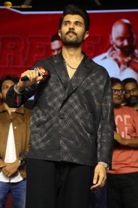 Keedaa Cola Pre-Release Event attended by Raghu Ram, Chaitanya Rao, Rag Mayur, Brahmanandam, and Vijay Deverakonda