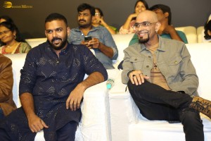 Keedaa Cola Pre-Release Event attended by Raghu Ram, Chaitanya Rao, Rag Mayur, Brahmanandam, and Vijay Deverakonda
