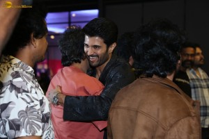 Keedaa Cola Pre-Release Event attended by Raghu Ram, Chaitanya Rao, Rag Mayur, Brahmanandam, and Vijay Deverakonda