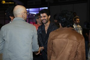 Keedaa Cola Pre-Release Event attended by Raghu Ram, Chaitanya Rao, Rag Mayur, Brahmanandam, and Vijay Deverakonda