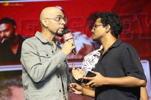 Keedaa Cola Pre-Release Event attended by Raghu Ram, Chaitanya Rao, Rag Mayur, Brahmanandam, and Vijay Deverakonda