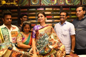 Actress Keerthy Suresh launches CMR Mall in Mahabubnagar Telangana