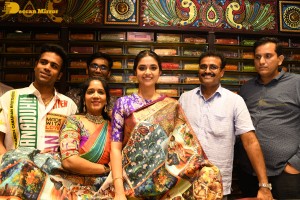 Actress Keerthy Suresh launches CMR Mall in Mahabubnagar Telangana