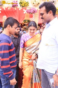 Actress Keerthy Suresh launches CMR Mall in Mahabubnagar Telangana