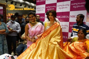 Keerthy Suresh launches Mugdha Art Studio in Kukatpally on February 12, 2022