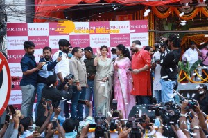 Keerthy Suresh launches Mugdha Art Studio in Kukatpally on February 12, 2022