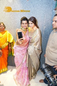 Keerthy Suresh launches Mugdha Art Studio in Kukatpally on February 12, 2022