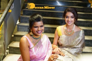 Keerthy Suresh launches Mugdha Art Studio in Kukatpally on February 12, 2022