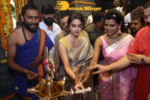 Keerthy Suresh launches Mugdha Art Studio in Kukatpally on February 12, 2022