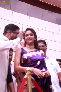 Keerthy Suresh launches Maangalya Shopping Mall in Hyderabad