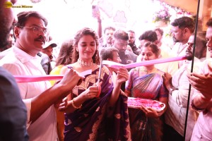 Keerthy Suresh launches Maangalya Shopping Mall in Hyderabad