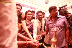 Keerthy Suresh launches Maangalya Shopping Mall in Hyderabad