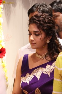 Keerthy Suresh launches Maangalya Shopping Mall in Hyderabad