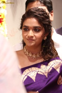 Keerthy Suresh launches Maangalya Shopping Mall in Hyderabad