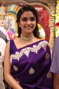 Keerthy Suresh launches Maangalya Shopping Mall in Hyderabad