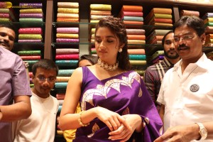 Keerthy Suresh launches Maangalya Shopping Mall in Hyderabad