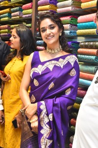 Keerthy Suresh launches Maangalya Shopping Mall in Hyderabad