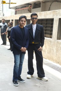 Kesari 2 Press Meet attended by Akshay Kumar, Ananya Panday, and Karan Johar