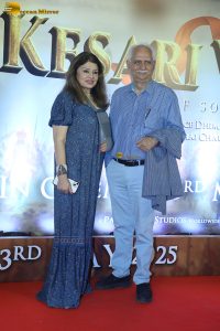 Kesari Veer Screening attended by Suniel Shetty, Akanksha Sharma, Sooraj Pancholi, Tiger Shroff, and others