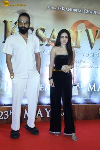 Kesari Veer Screening attended by Suniel Shetty, Akanksha Sharma, Sooraj Pancholi, Tiger Shroff, and others
