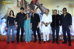 Kesari Veer Screening attended by Suniel Shetty, Akanksha Sharma, Sooraj Pancholi, Tiger Shroff, and others