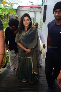 Actress Ketika Sharma in a traditional dress