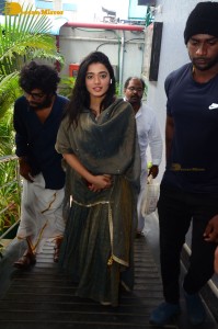 Actress Ketika Sharma in a traditional dress