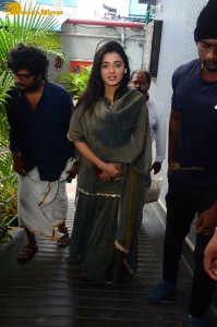 Actress Ketika Sharma in a traditional dress