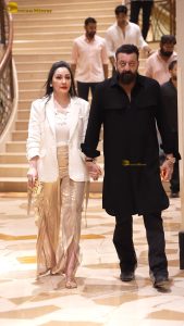 Khalnayak Returns Announcement attended by Sanjay Dutt and Manyata Dutt