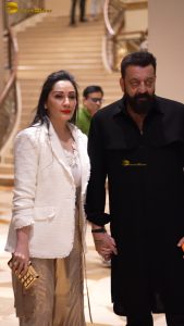 Khalnayak Returns Announcement attended by Sanjay Dutt and Manyata Dutt