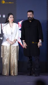 Khalnayak Returns Announcement attended by Sanjay Dutt and Manyata Dutt
