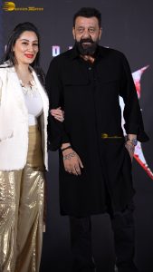 Khalnayak Returns Announcement attended by Sanjay Dutt and Manyata Dutt