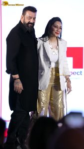 Khalnayak Returns Announcement attended by Sanjay Dutt and Manyata Dutt