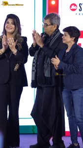 Khalnayak Returns Announcement attended by Sanjay Dutt and Manyata Dutt