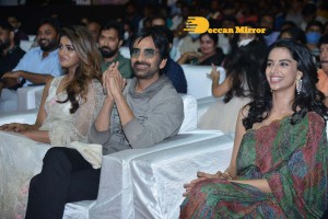 Pictures from the Pre-Release Event of 'Khiladi' movie - attended by Ravi Teja, Meenakshi Chaudhary, Dimple Hayathi, Anasuya Bharadwaj, Devi Sri Prasad and Ramesh Varma