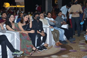 Pictures from the Pre-Release Event of 'Khiladi' movie - attended by Ravi Teja, Meenakshi Chaudhary, Dimple Hayathi, Anasuya Bharadwaj, Devi Sri Prasad and Ramesh Varma