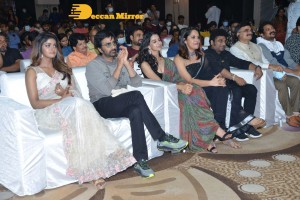 Pictures from the Pre-Release Event of 'Khiladi' movie - attended by Ravi Teja, Meenakshi Chaudhary, Dimple Hayathi, Anasuya Bharadwaj, Devi Sri Prasad and Ramesh Varma