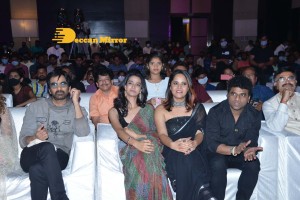Pictures from the Pre-Release Event of 'Khiladi' movie - attended by Ravi Teja, Meenakshi Chaudhary, Dimple Hayathi, Anasuya Bharadwaj, Devi Sri Prasad and Ramesh Varma